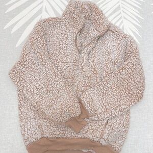 Express Sherpa sweater